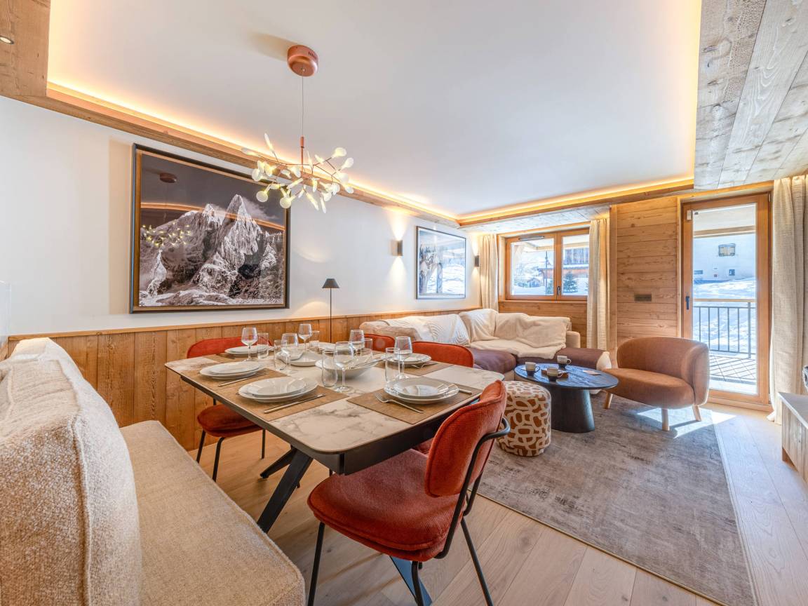 72 M² Apartamento ∙ 3 Habitaciones ∙ 6 Huéspedes - Val-d'Isère