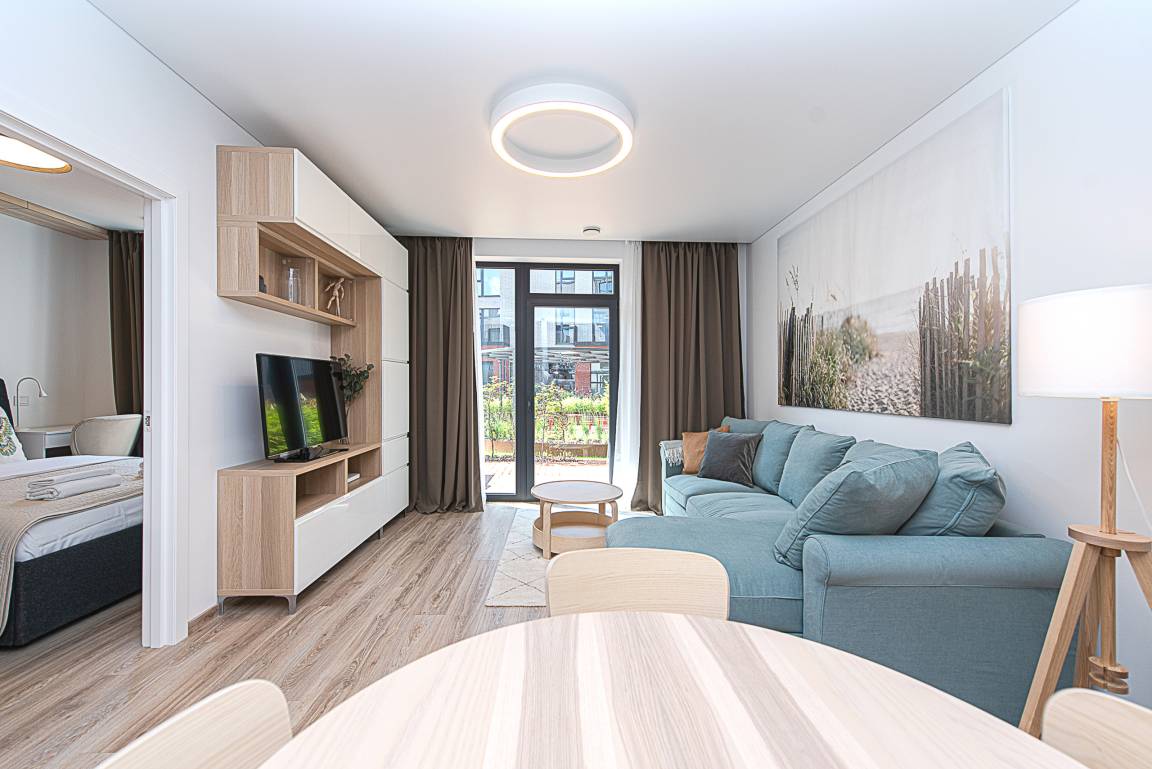 43 M² Appartement ∙ 1 Slaapkamer ∙ 4 Gasten - Vilnius
