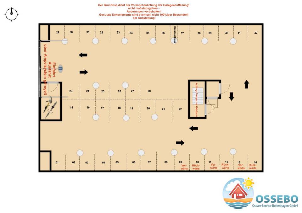 50 m² Ferienwohnung ∙ 1 Schlafzimmer ∙ 3 Gäste – Bild 13