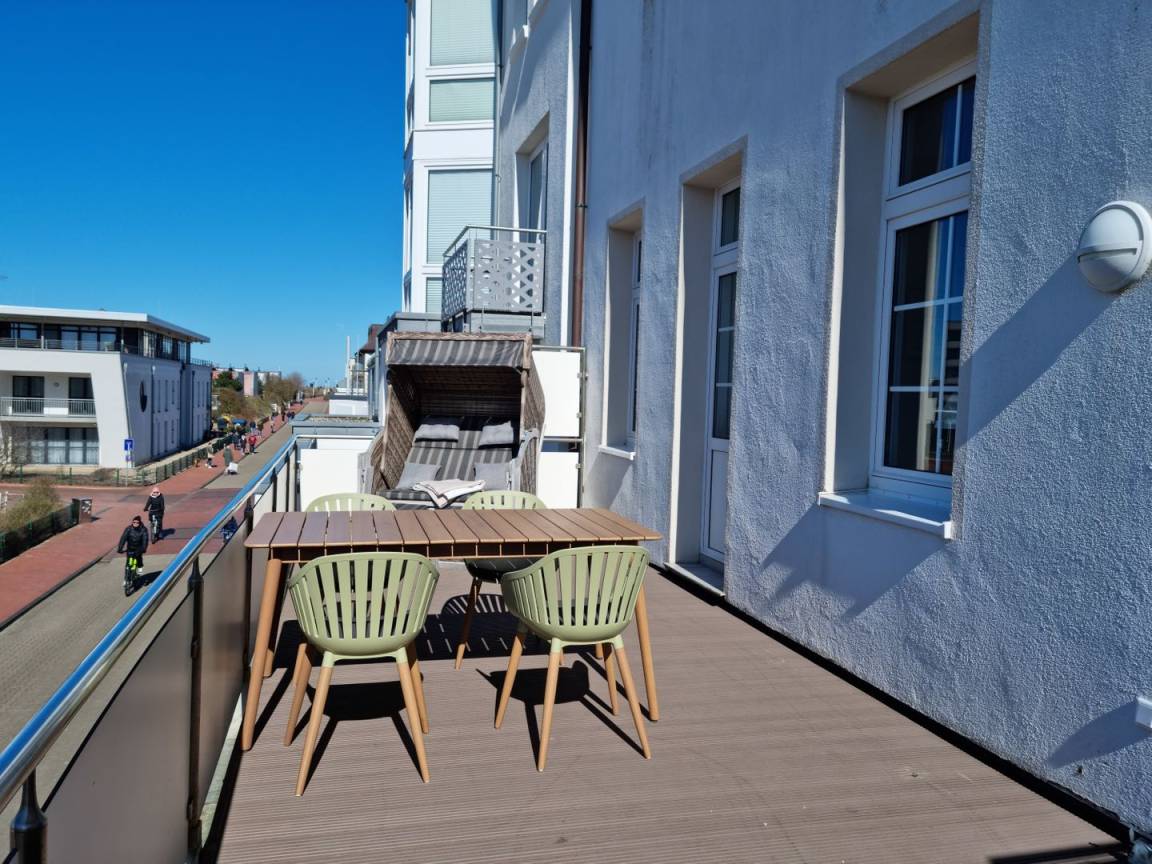 64 M² Appartement ∙ 2 Slaapkamers ∙ 4 Gasten - Norderney
