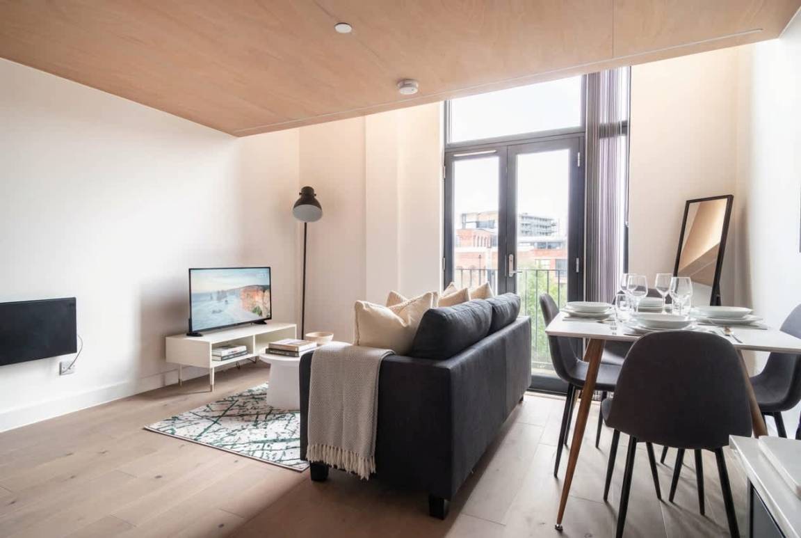 74 M² Appartement ∙ 2 Chambres ∙ 3 Personnes - Manchester