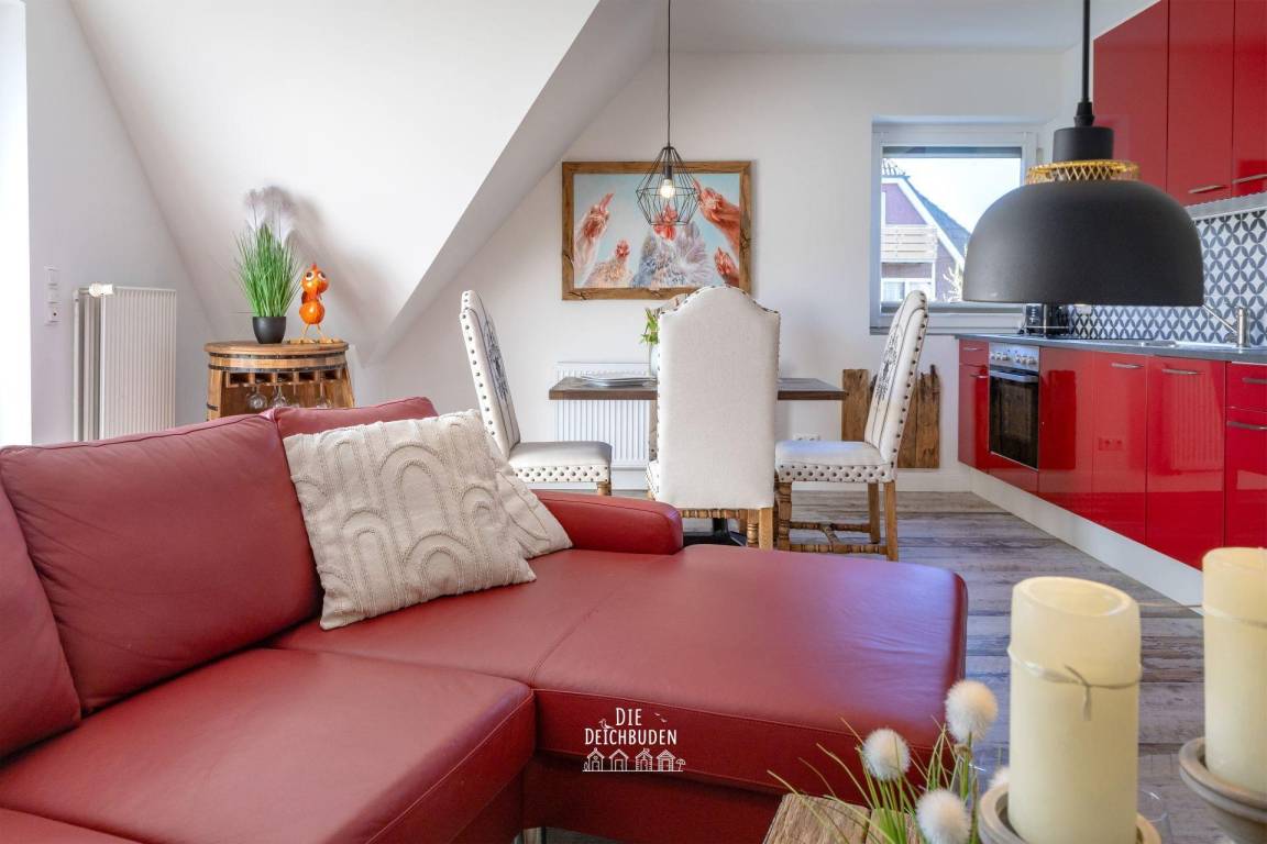 60 M² Ferienwohnung ∙ 2 Schlafzimmer ∙ 4 Gäste - Büsum