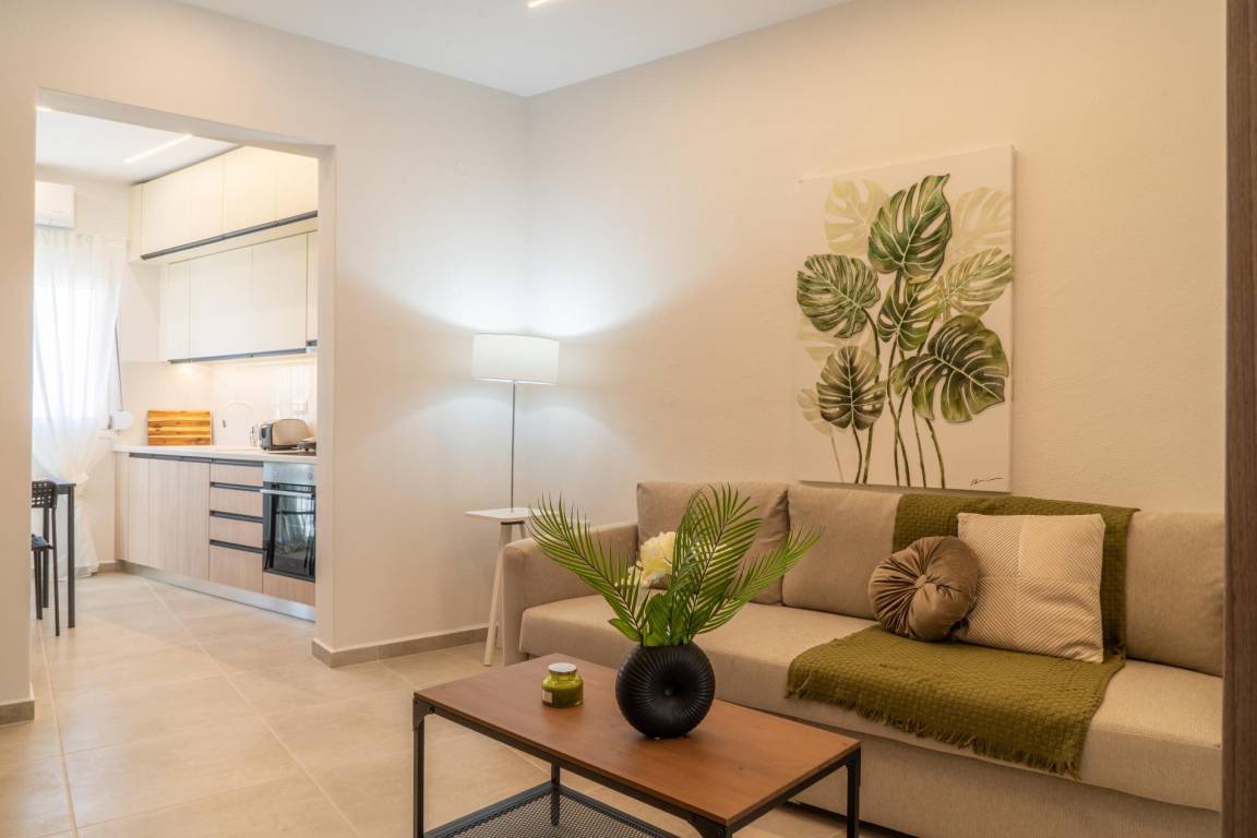 52 M² Ferienwohnung ∙ 2 Schlafzimmer ∙ 6 Gäste - Iraklion