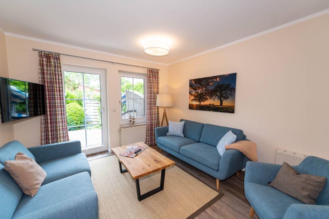 60 m&sup2; Ferienwohnung 2 Schlafzimmer 4 G&auml;ste