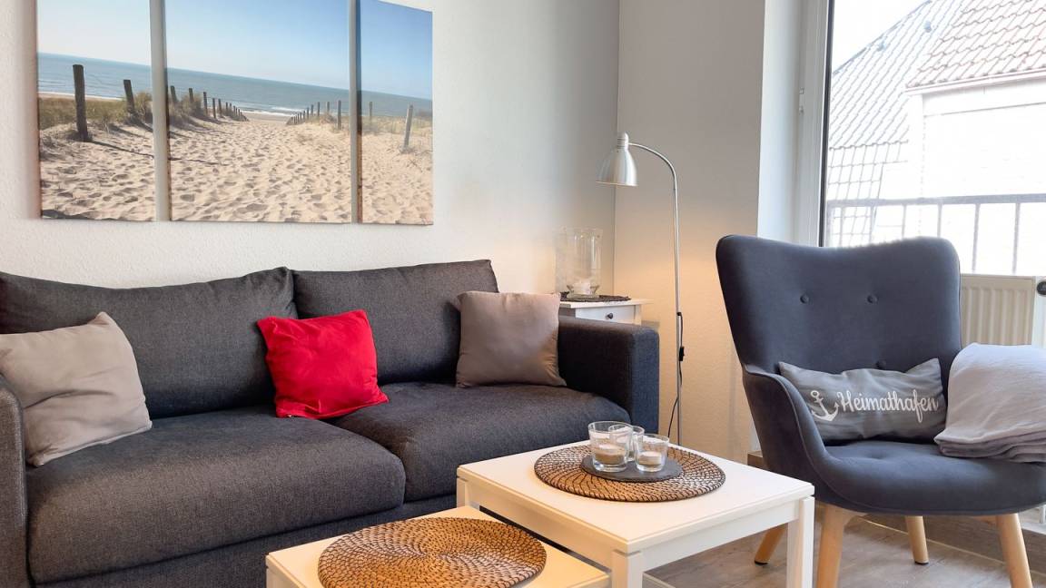 37 M² Ferienwohnung ∙ 1 Schlafzimmer ∙ 4 Gäste - Duhnen