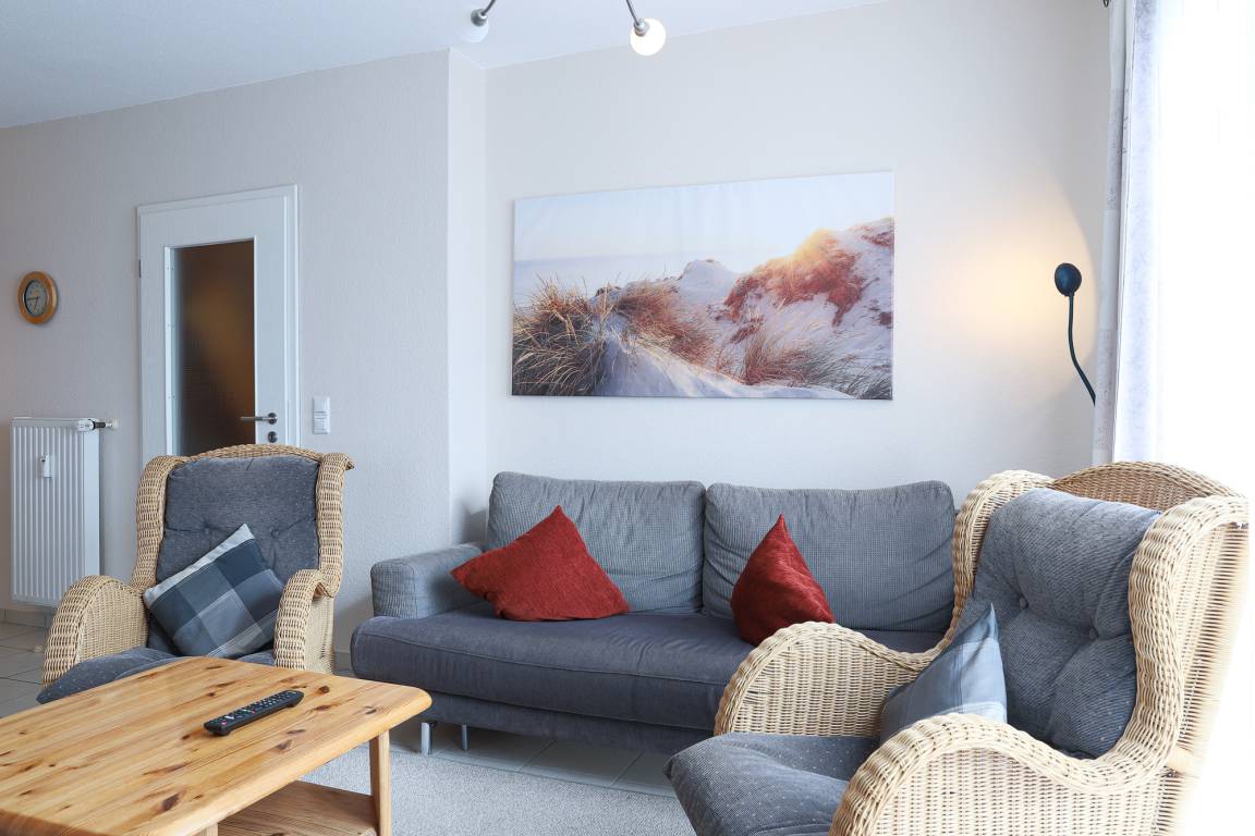 62 m&sup2; Ferienwohnung 2 Schlafzimmer 4 G&auml;ste