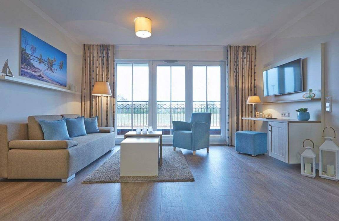 49 M² Ferienwohnung ∙ 1 Schlafzimmer ∙ 4 Gäste - Bad Doberan