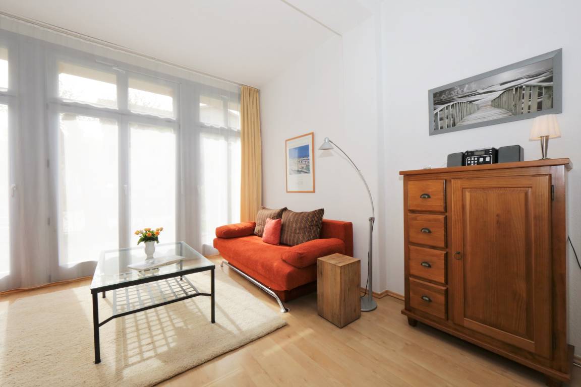46 m² Ferienwohnung ∙ 1 Schlafzimmer ∙ 4 Gäste – Bild 4