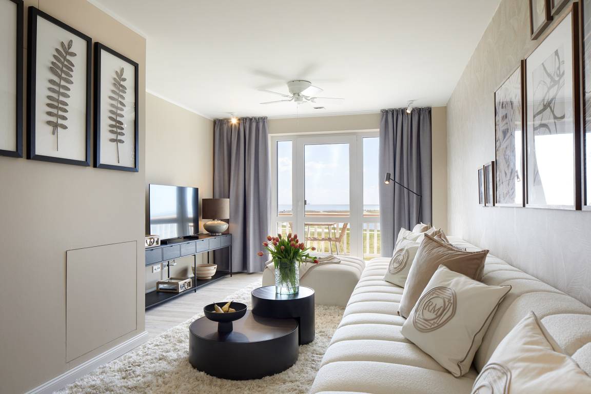 80 m&sup2; Ferienwohnung 2 Schlafzimmer 4 G&auml;ste