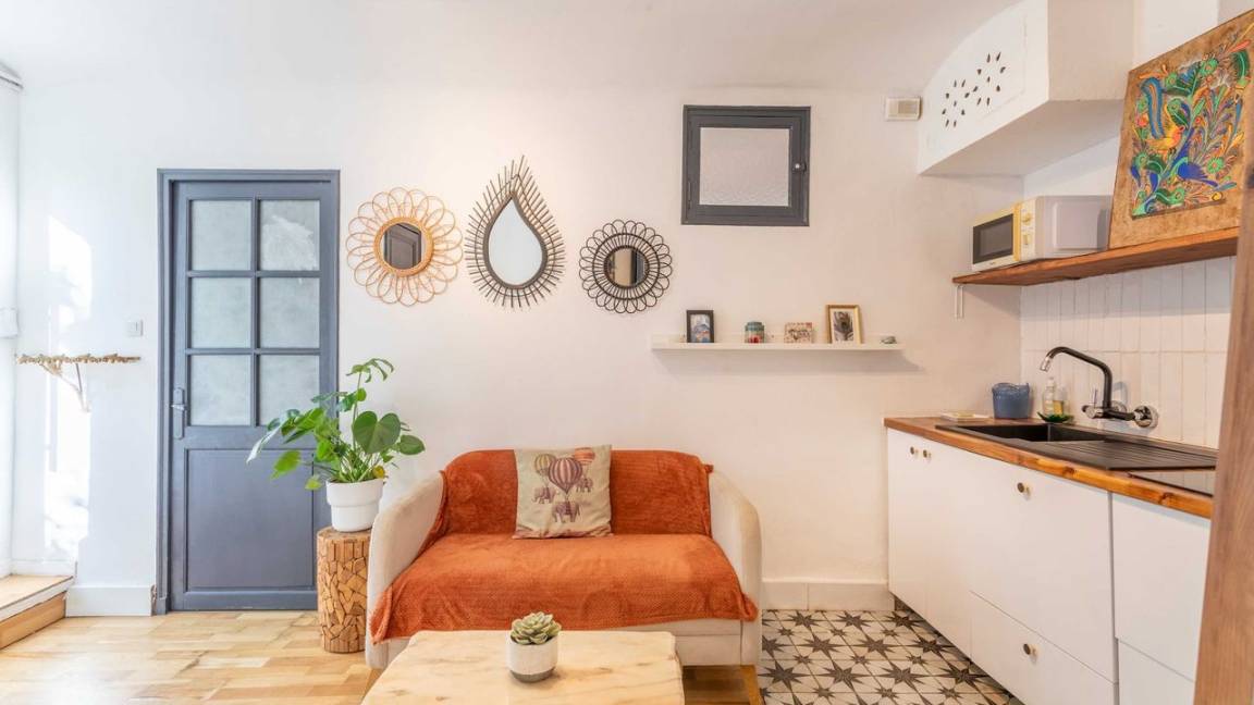 37 M² Apartamento ∙ 1 Habitación ∙ 2 Huéspedes - Marsella, Francia