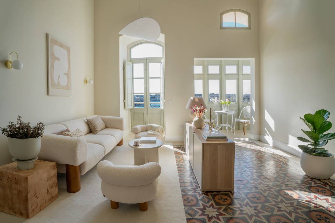 110 M² Apartamento ∙ 3 Quartos ∙ 6 Hóspedes - Valeta