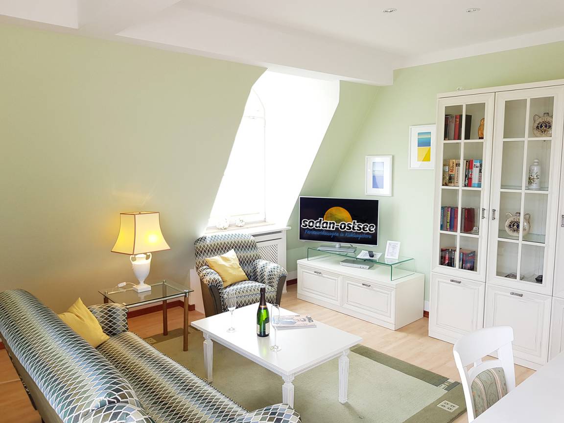 60 m² Ferienwohnung ∙ 1 Schlafzimmer ∙ 2 Gäste – Bild 3