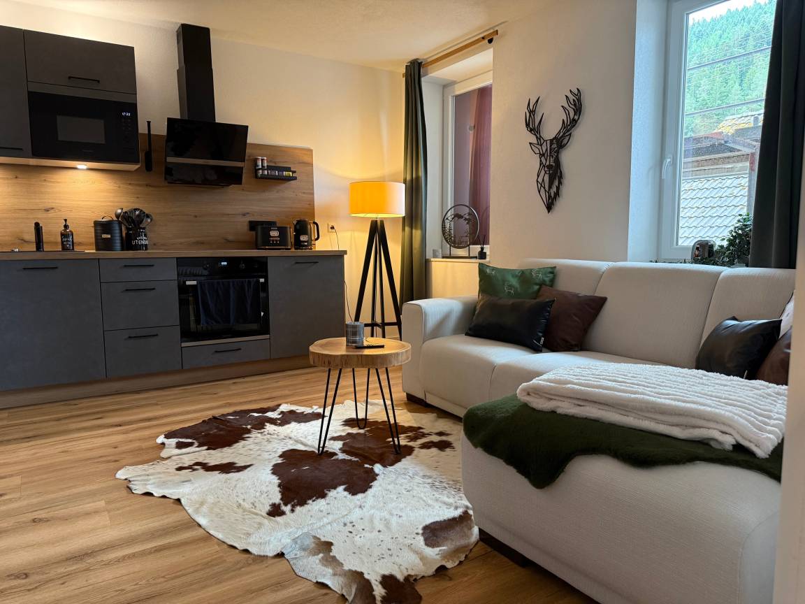 40 M² Ferienwohnung ∙ 1 Schlafzimmer ∙ 2 Gäste - Neubulach