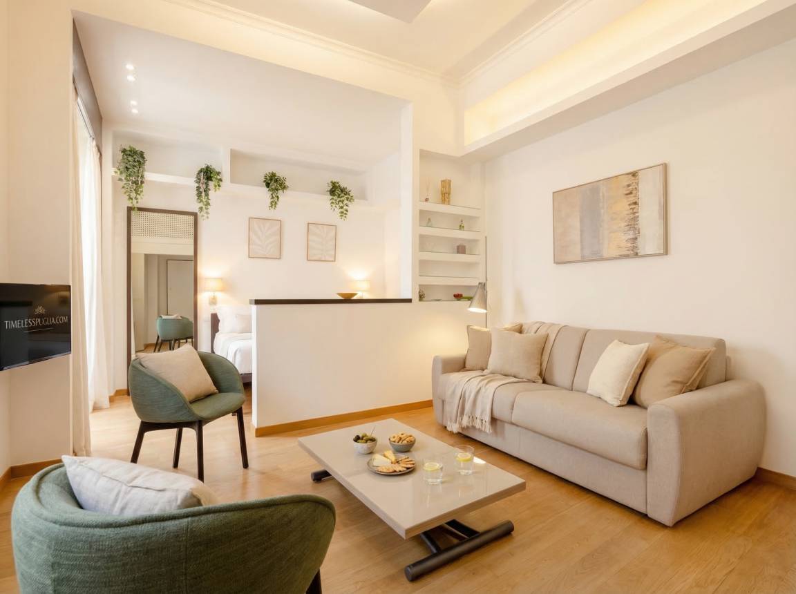 35 M² Apartamento ∙ 1 Habitación ∙ 4 Huéspedes - Bari