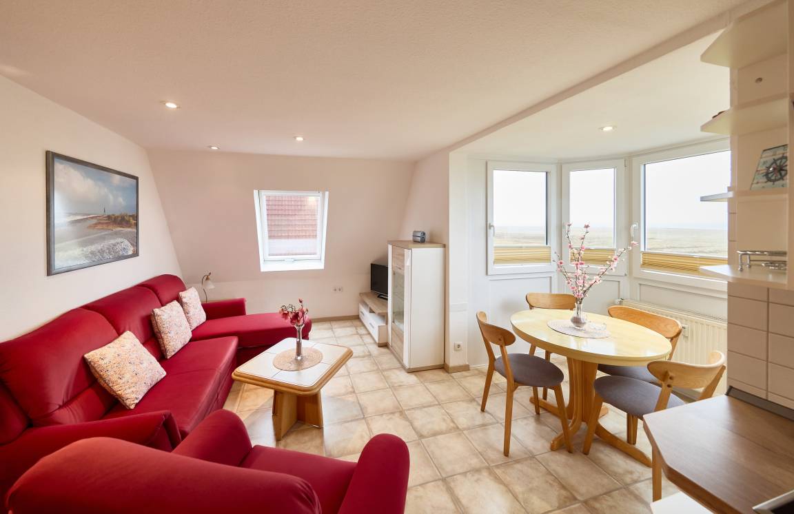 43 m&sup2; Ferienwohnung 1 Schlafzimmer 3 G&auml;ste