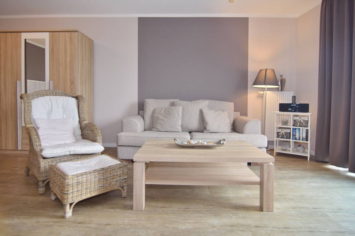 36 m² Ferienwohnung ∙ 1 Schlafzimmer ∙ 2 Gäste – Bild 1