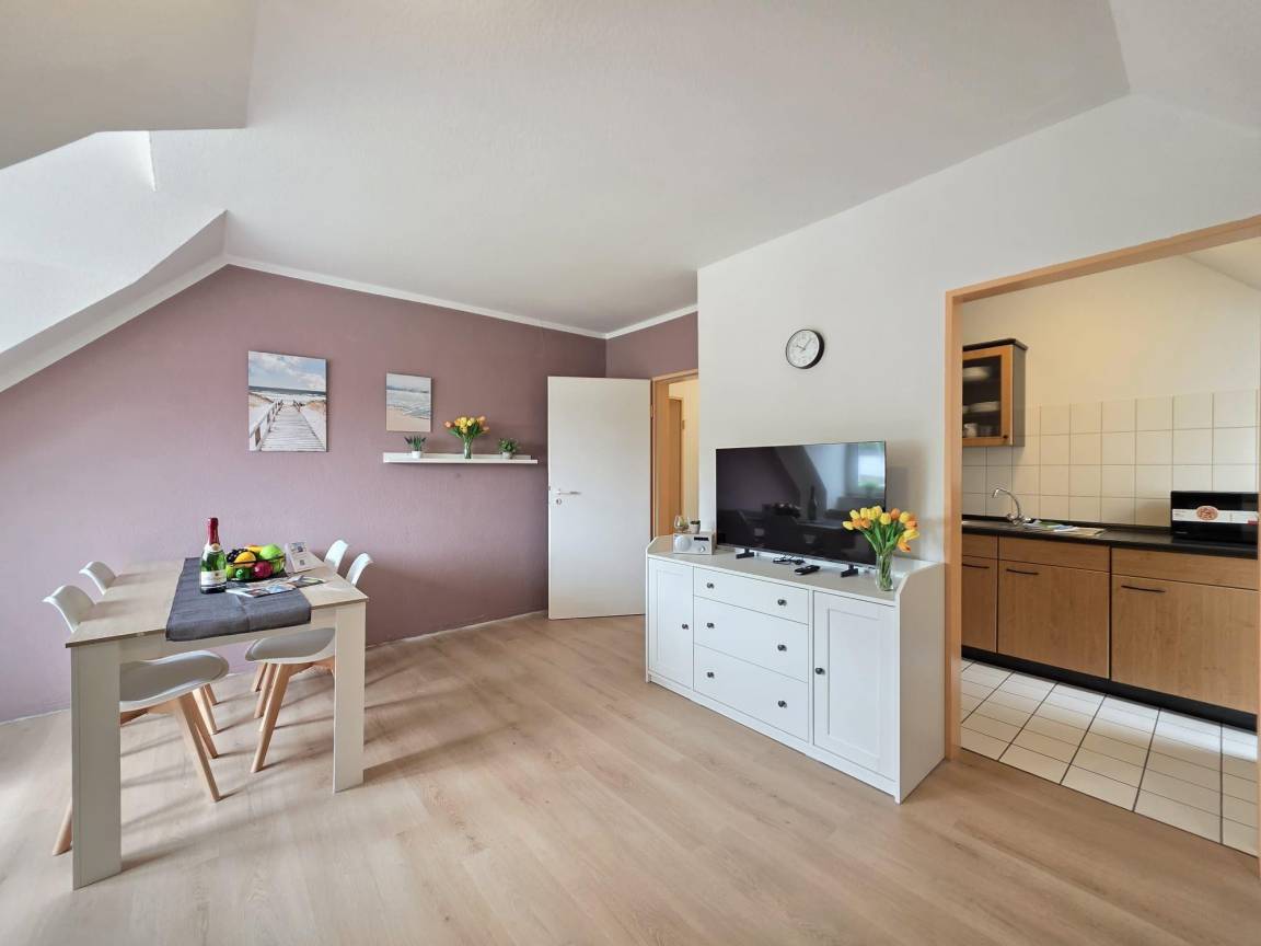 60 M² Ferienwohnung ∙ 1 Schlafzimmer ∙ 4 Gäste - Juist