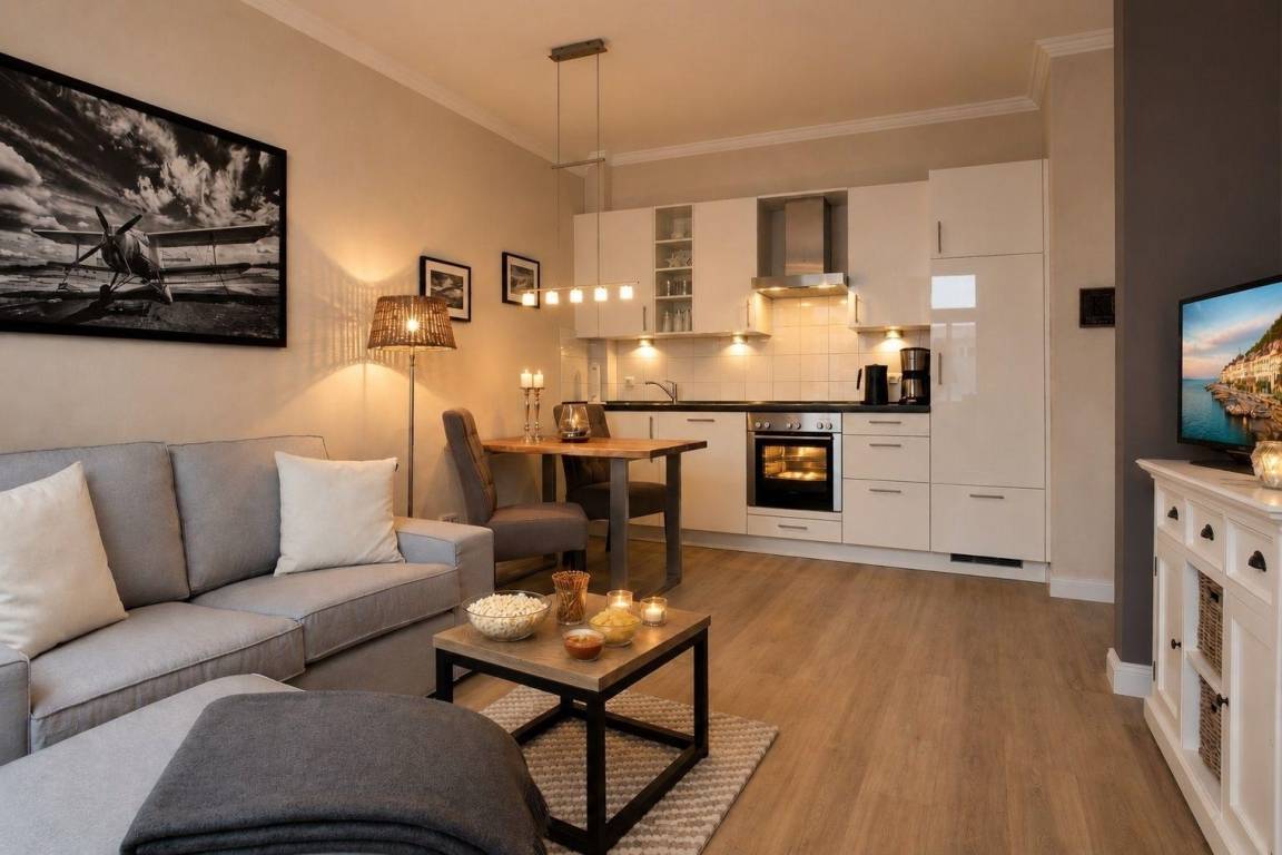 40 m&sup2; Ferienwohnung 1 Schlafzimmer 2 G&auml;ste