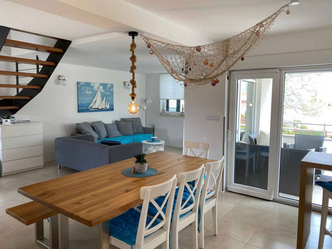 95 M² Ferienwohnung ∙ 2 Schlafzimmer ∙ 5 Gäste - Krk