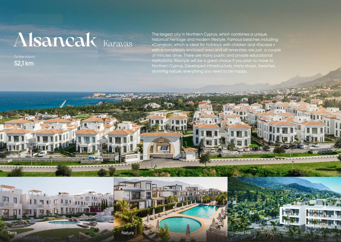 210 M² Villa ∙ 3 Habitaciones ∙ 6 Huéspedes - Chipre