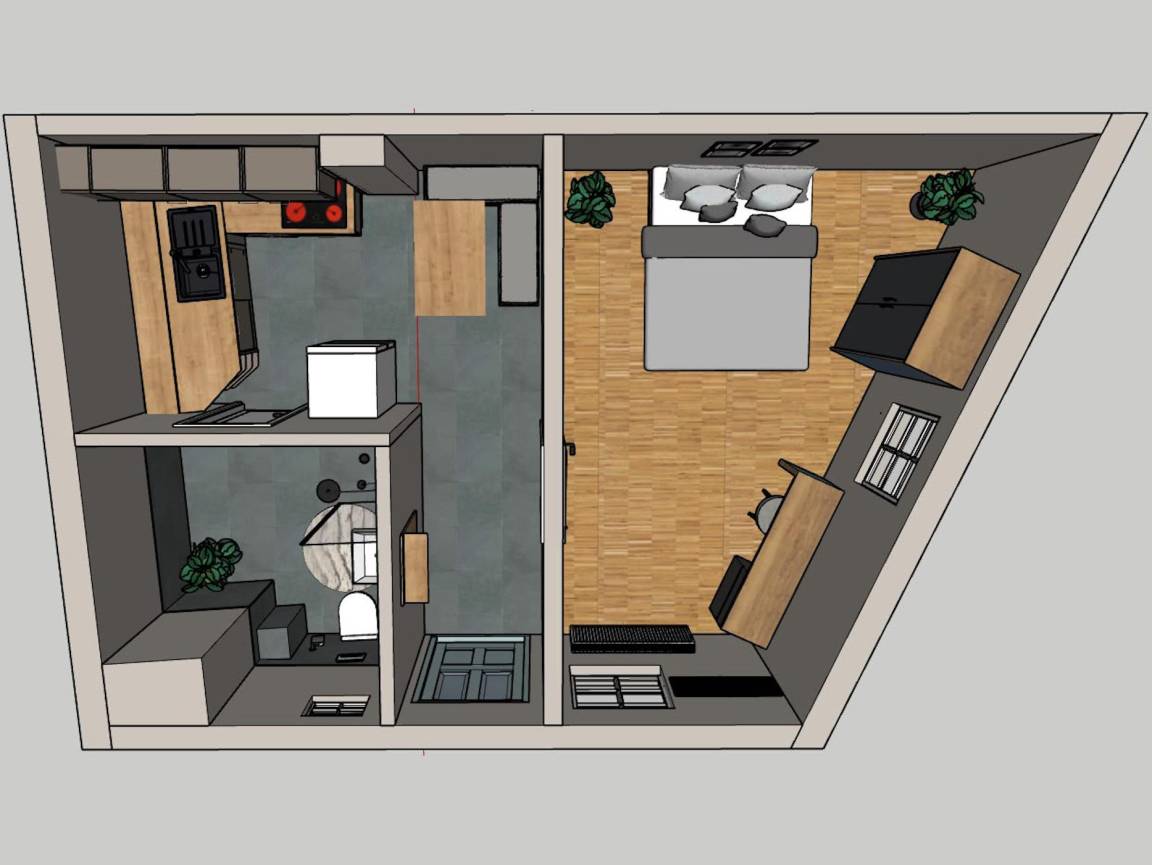 35 M² Ferienwohnung ∙ 2 Gäste - Michelstadt