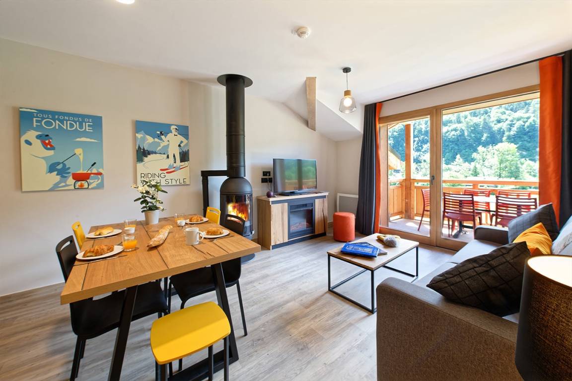 33 M² Ferienwohnung ∙ 1 Schlafzimmer ∙ 4 Gäste - Samoëns