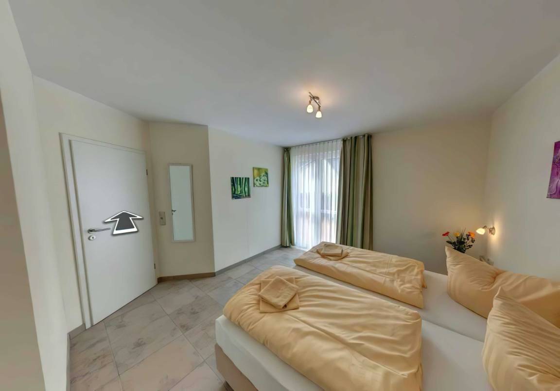 64 m² Ferienwohnung ∙ 2 Schlafzimmer ∙ 4 Gäste – Bild 3