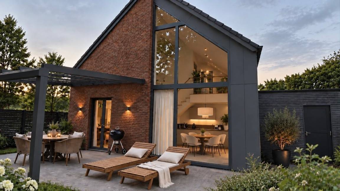 90 m&sup2; Ferienhaus 2 Schlafzimmer 4 G&auml;ste
