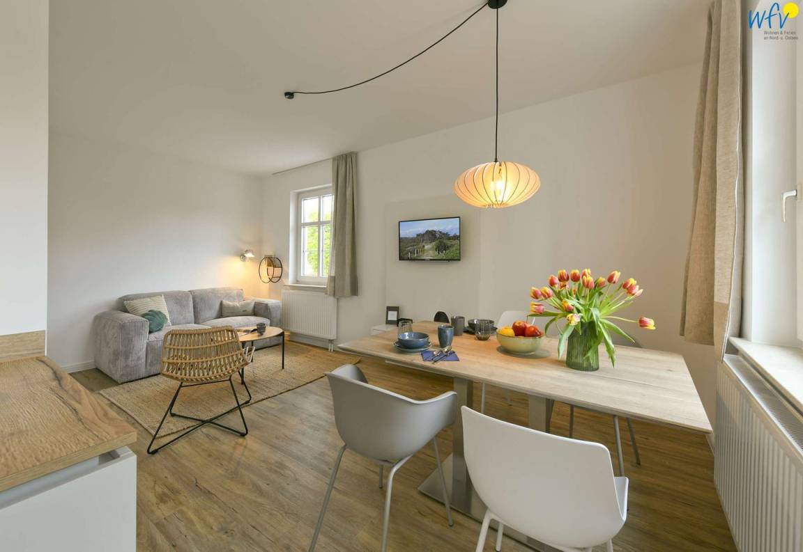 50 M² Ferienwohnung ∙ 1 Schlafzimmer ∙ 2 Gäste - Wangerooge