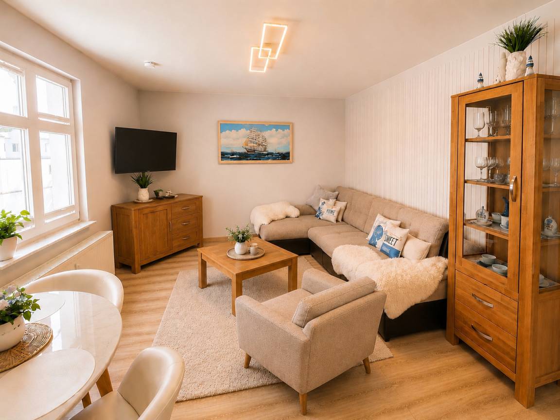 42 m&sup2; Ferienwohnung 1 Schlafzimmer 3 G&auml;ste