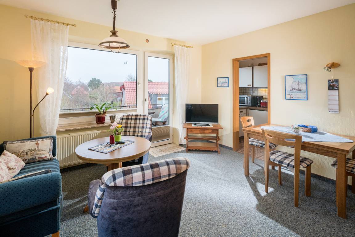 45 m² Ferienwohnung ∙ 1 Schlafzimmer ∙ 4 Gäste – Bild 1
