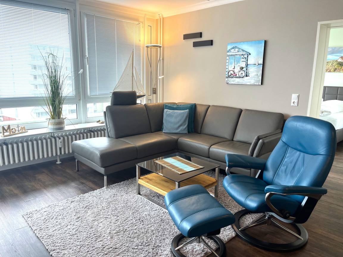 70 M² Ferienwohnung ∙ 2 Schlafzimmer ∙ 4 Gäste - Sylt