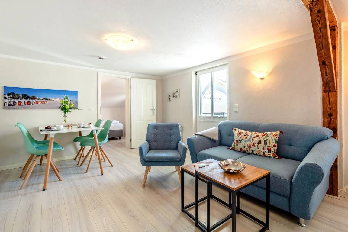 50 m&sup2; Ferienwohnung 2 Schlafzimmer 4 G&auml;ste