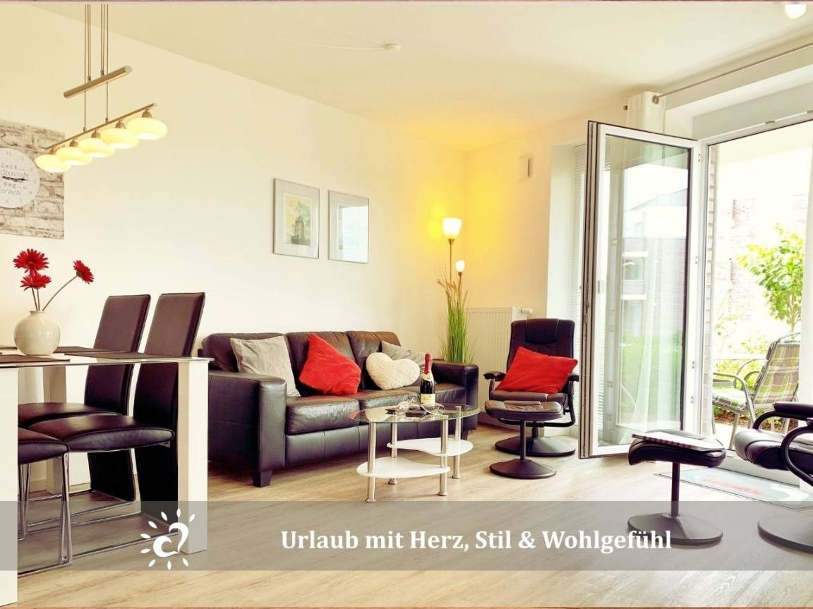 68 m&sup2; Ferienwohnung 2 Schlafzimmer 4 G&auml;ste