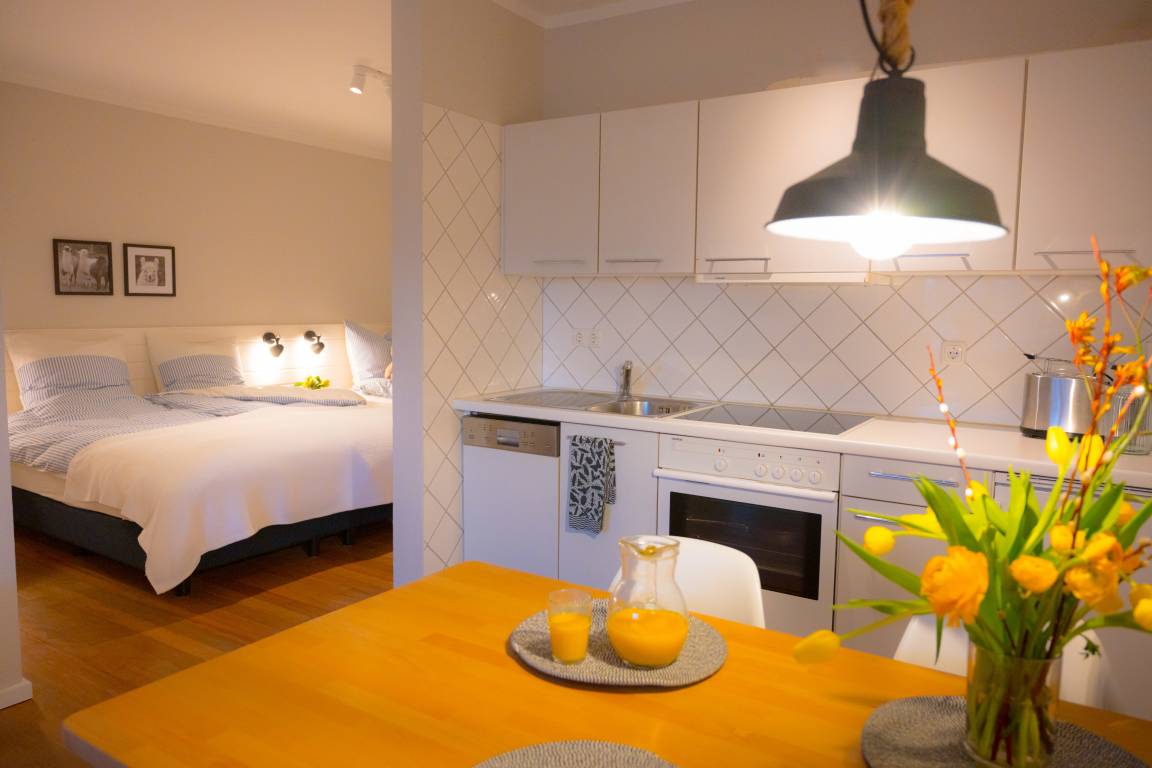38 m² Ferienwohnung ∙ 1 Schlafzimmer ∙ 3 Gäste – Bild 7