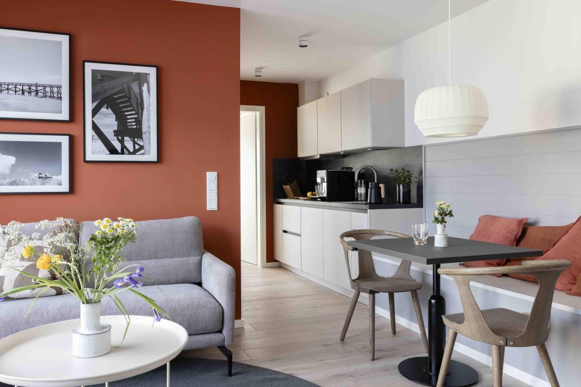 42 M² Apartament ∙ 1 Sypialnia ∙ 2 Gości - Sankt Peter-Ording