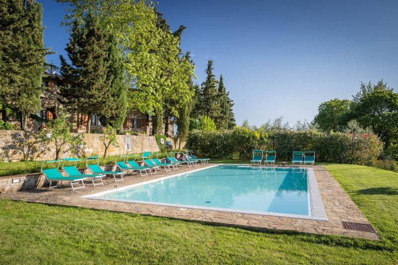Confortevole casa a Greve In Chianti con piscina e barbecue