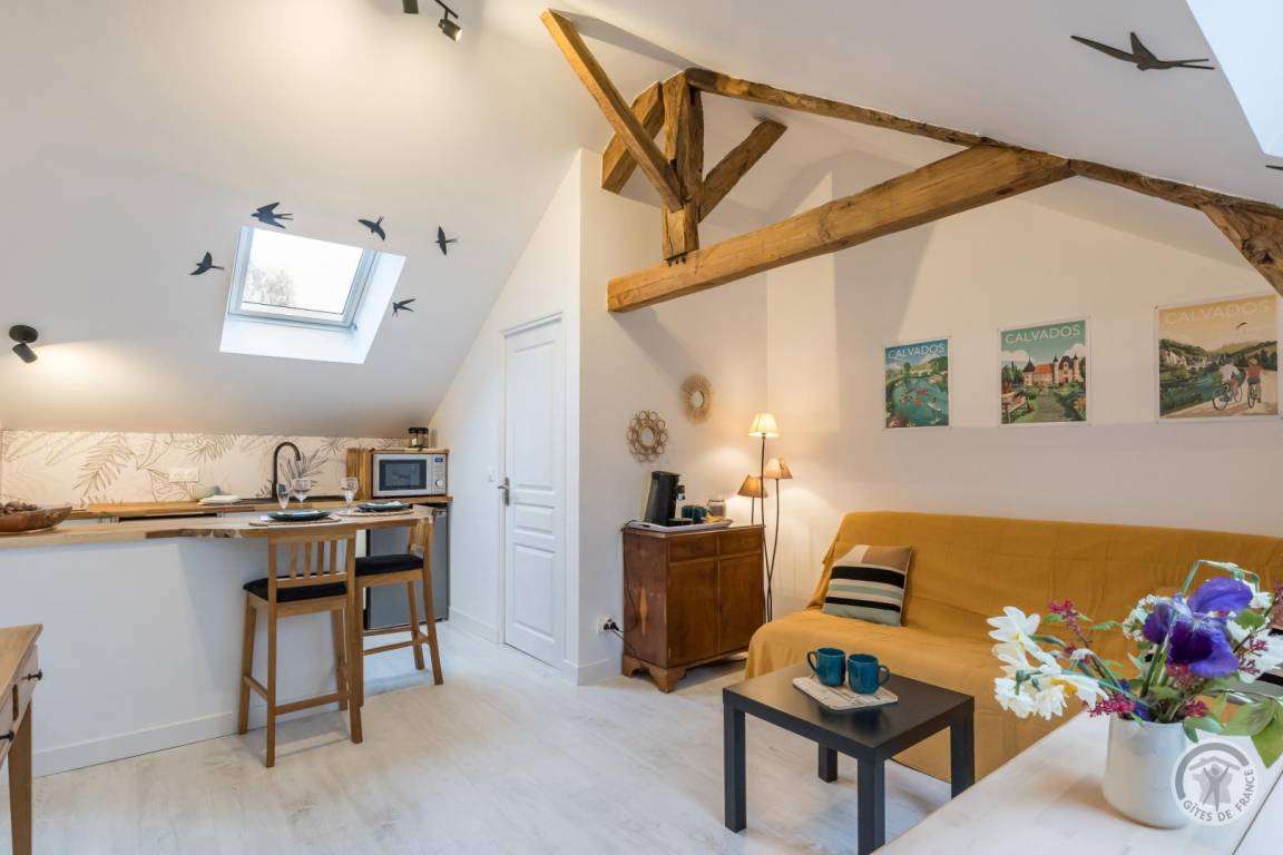 30 m&sup2; G&icirc;te 1 Schlafzimmer 2 G&auml;ste