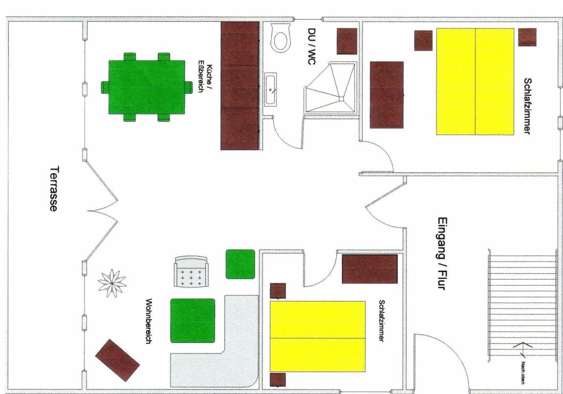 70 m² Ferienwohnung ∙ 2 Schlafzimmer ∙ 4 Gäste – Bild 23