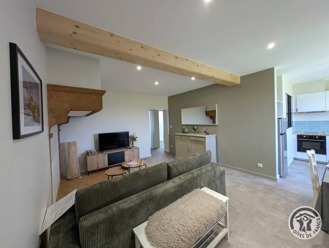 60 m² Gîte ∙ 2 Schlafzimmer ∙ 4 Gäste – Bild 10