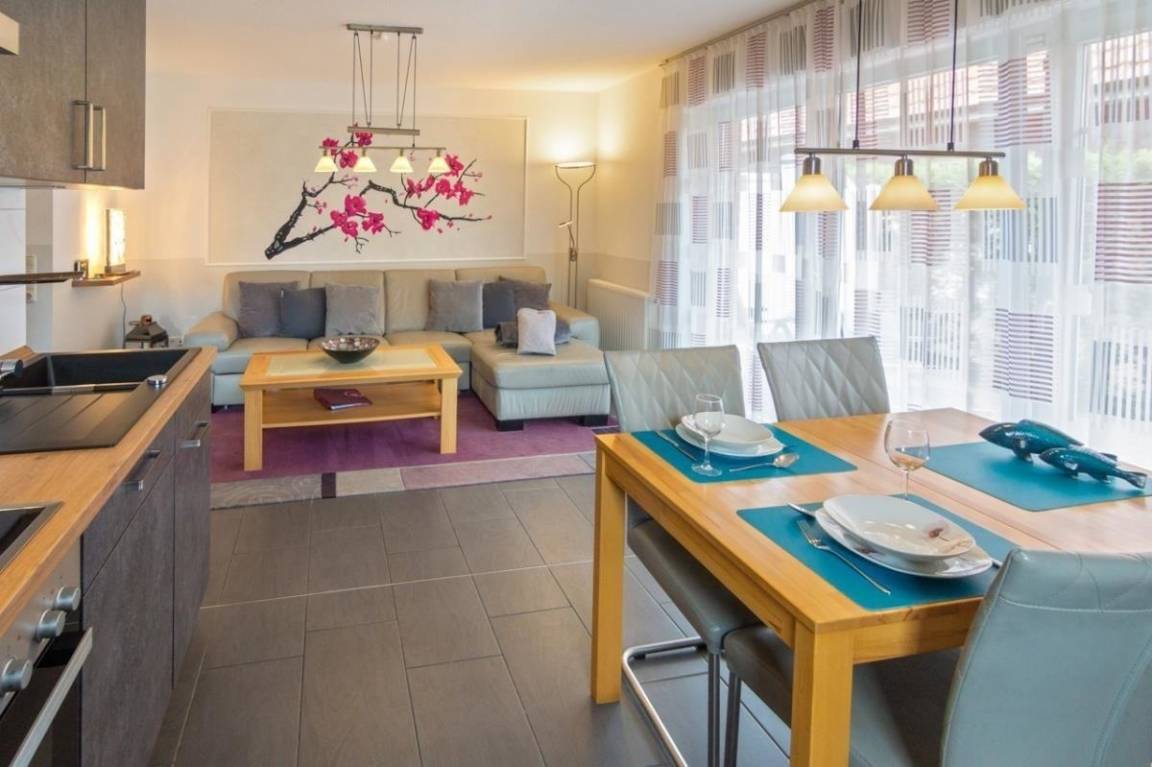 48 m² Ferienwohnung ∙ 1 Schlafzimmer ∙ 2 Gäste – Bild 5