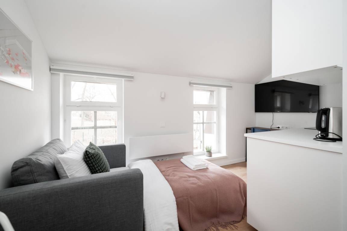 12 M² Apartamento ∙ 1 Habitación ∙ 1 Huésped - Vilna