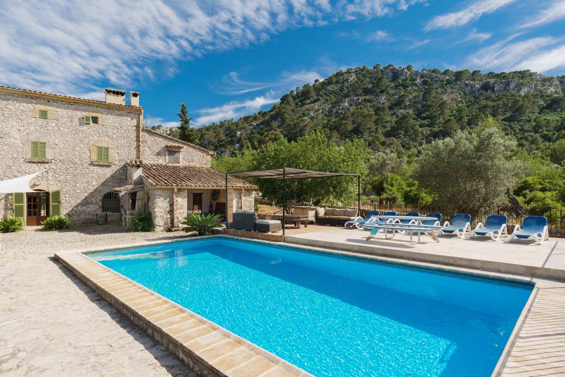 Hauptansicht vom Ferienhaus: Familienurlaub Mallorca