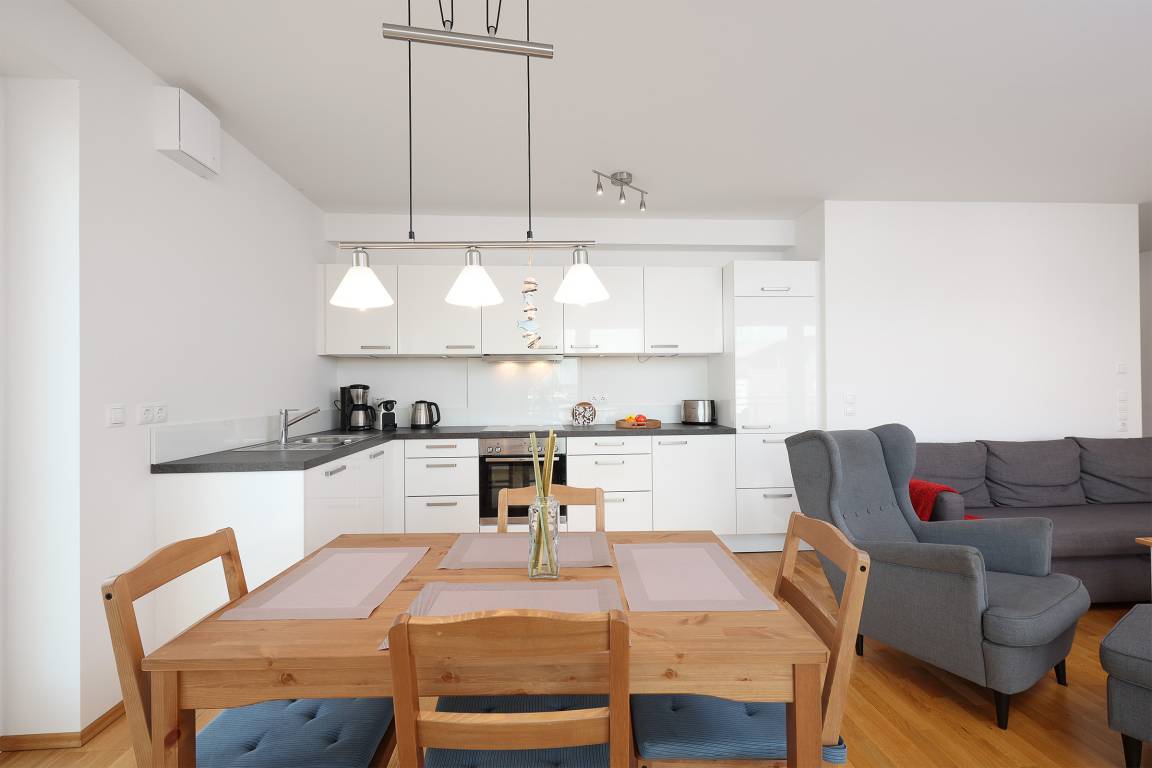 72 m² Ferienwohnung ∙ 1 Schlafzimmer ∙ 4 Gäste – Bild 4