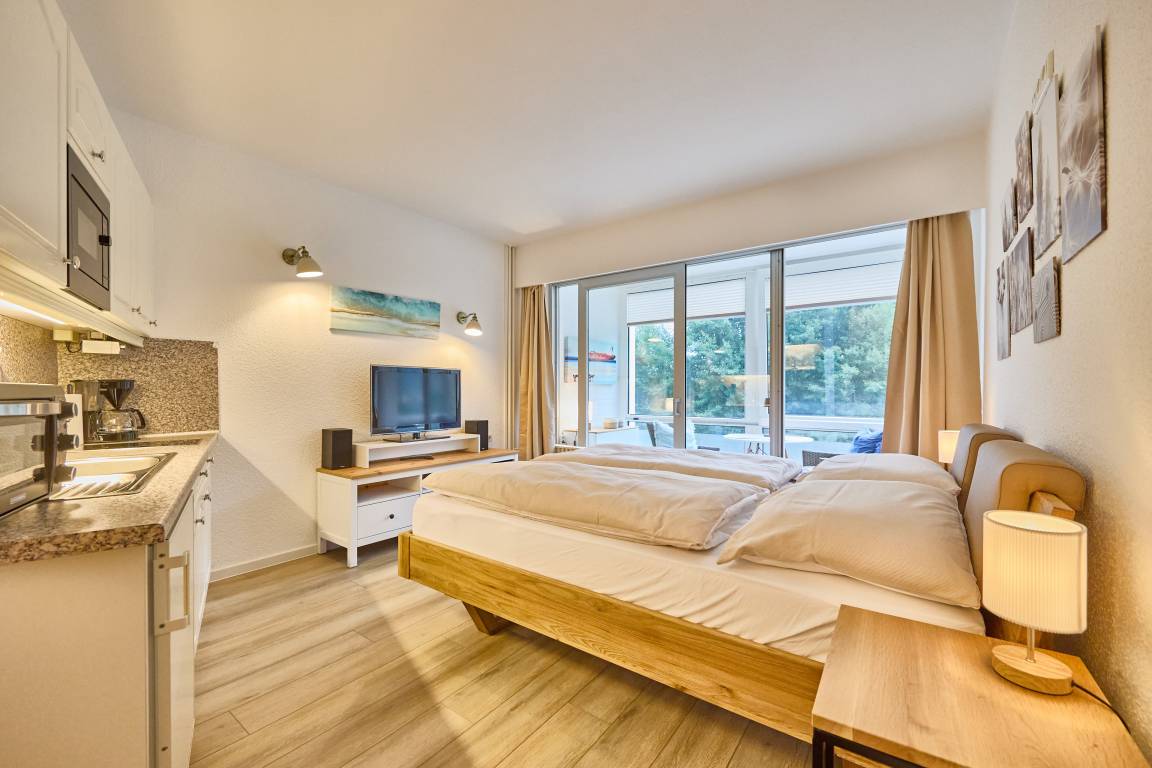 28 m² Ferienwohnung ∙ 1 Schlafzimmer ∙ 2 Gäste – Bild 8
