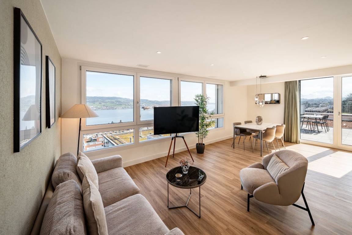 61 M² Apartment ∙ 1 Bedroom ∙ 2 Guests - Zug