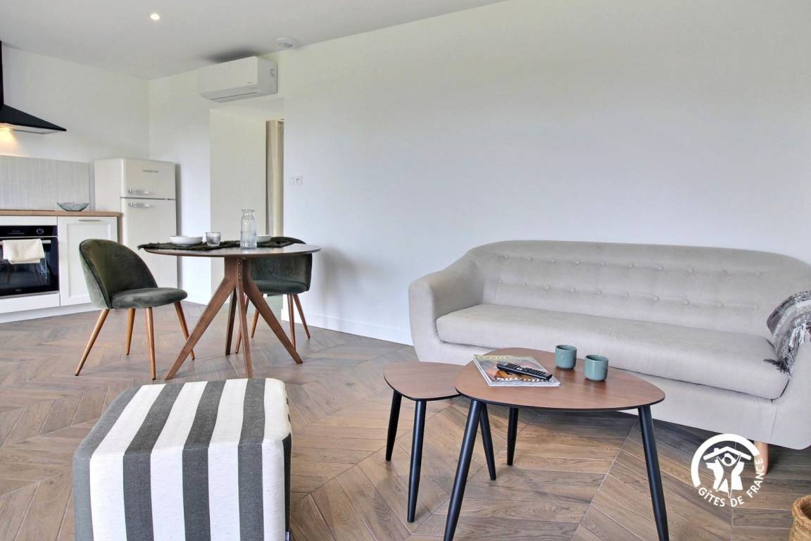 58 m² Gîte ∙ 1 Schlafzimmer ∙ 2 Gäste – Bild 5