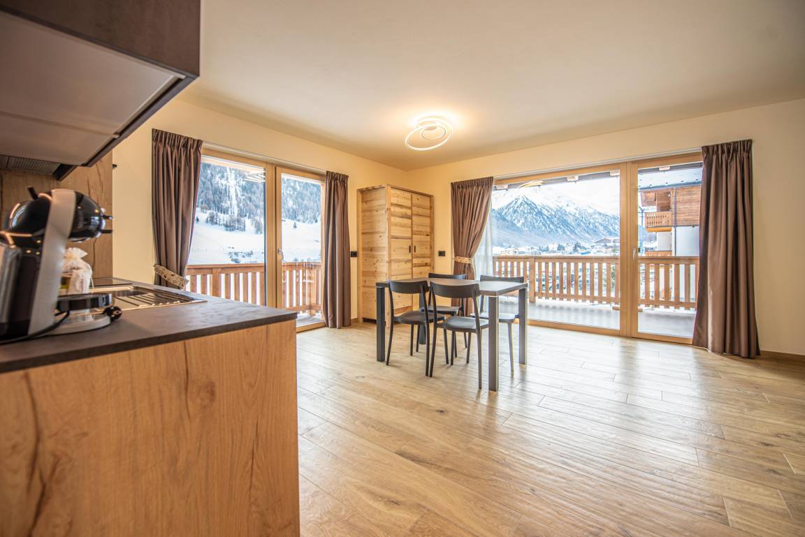 35 M² Apartamento ∙ 1 Quarto ∙ 2 Hóspedes - Livigno