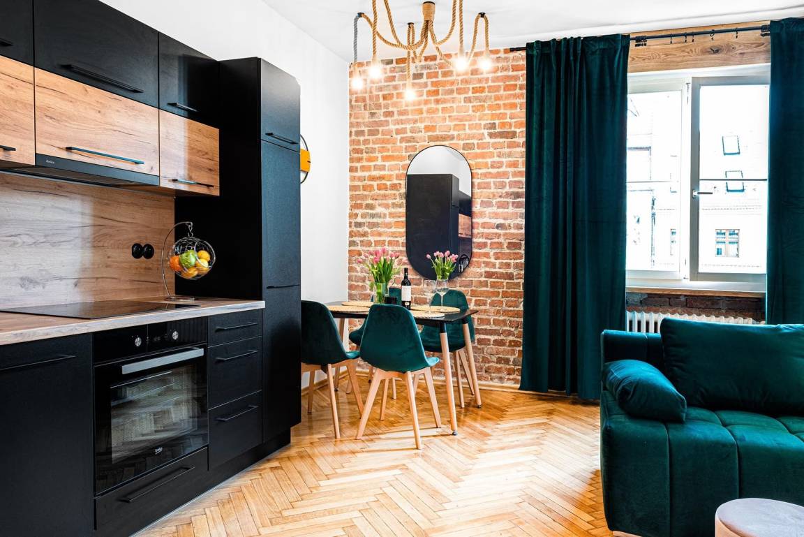 35 M² Apartamento ∙ 1 Habitación ∙ 5 Huéspedes - Wrocław