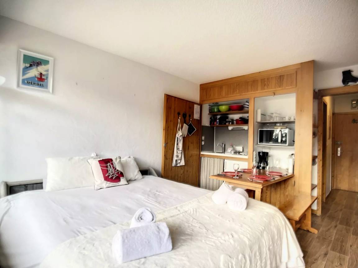 27 M² Studio Flat ∙ 1 Bedroom ∙ 4 Guests - Méribel